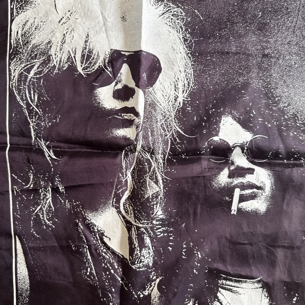 Vintage GUNS N AND ROSES Banner FLAG Tapestry WALL HANGING Poster AXL Slash 1988 - Picture 10 of 16